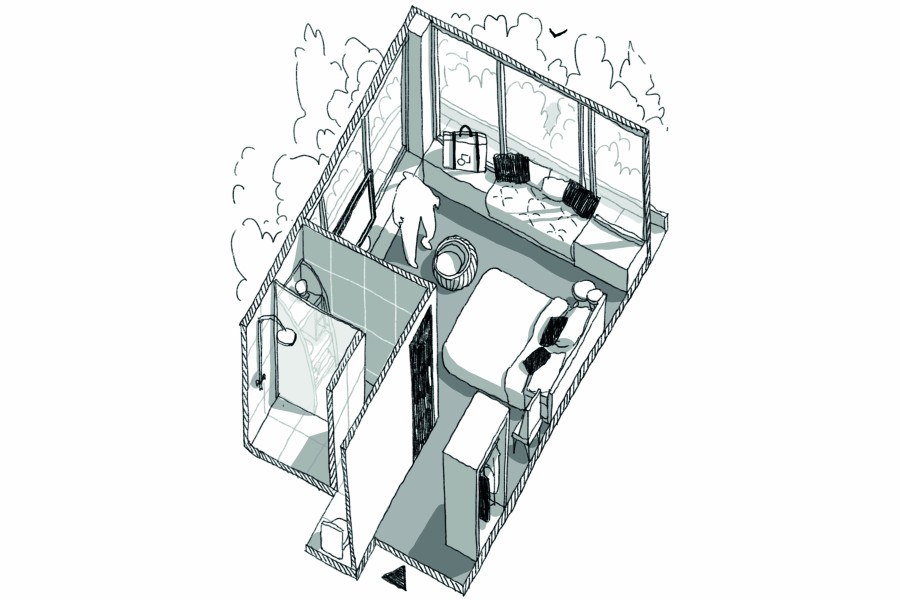 Cockpit Room Drawing