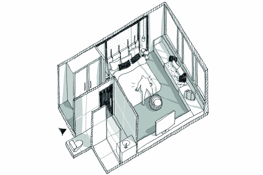 Cocon Room Drawing