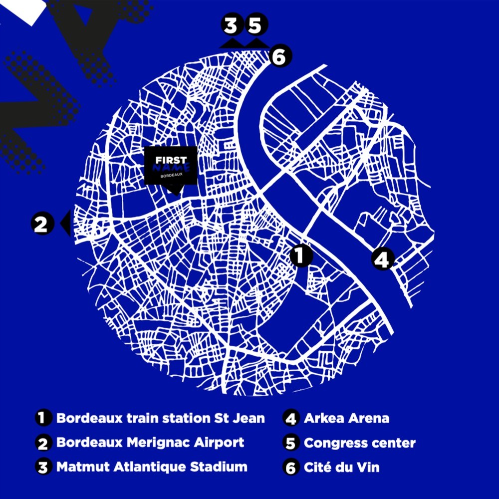 Map Access Bordeaux